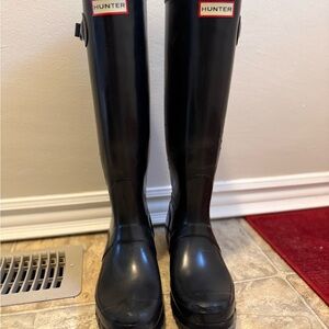 Hunter Classic Black Tall Boots